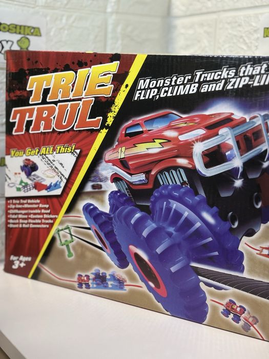 Трек монстер трек wheels канатний