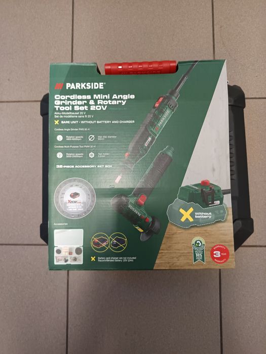 Szlifierka wielofunkcyjna parkside 20v