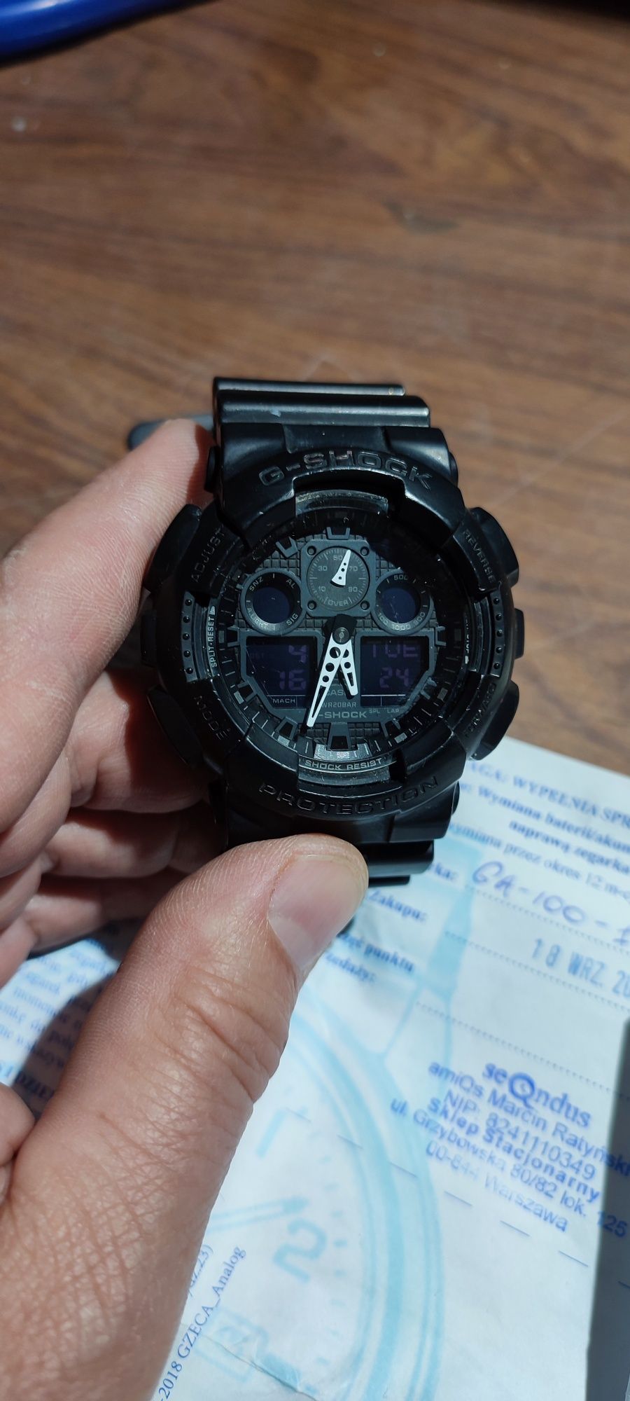 Zegarek Casio G-SHOCK GA-100