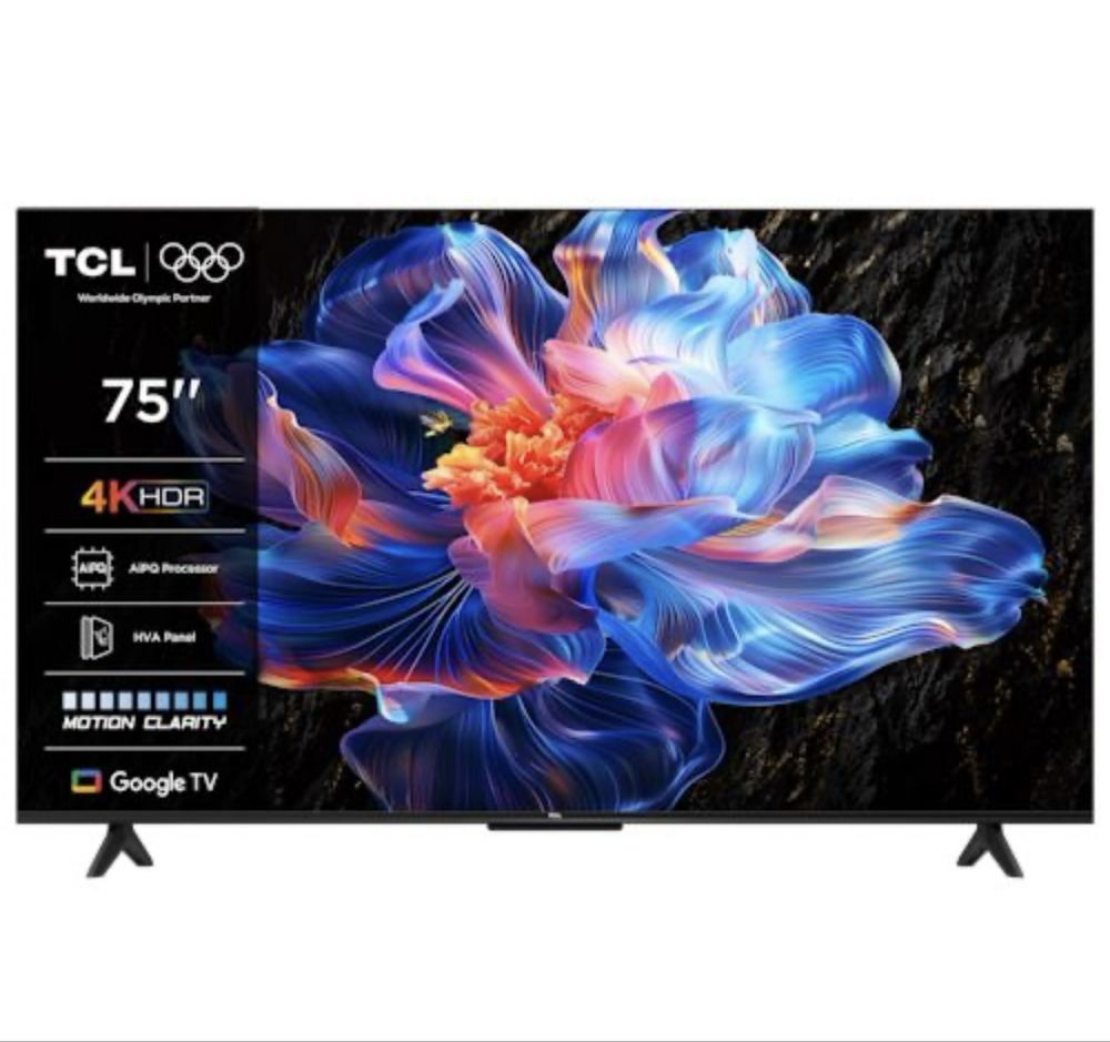 Smart TV 75” nova na caixa