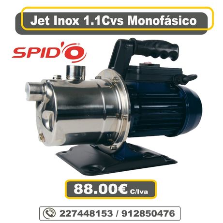 Jet Inox 1.1 cvs Monofásica 3300L/Hora