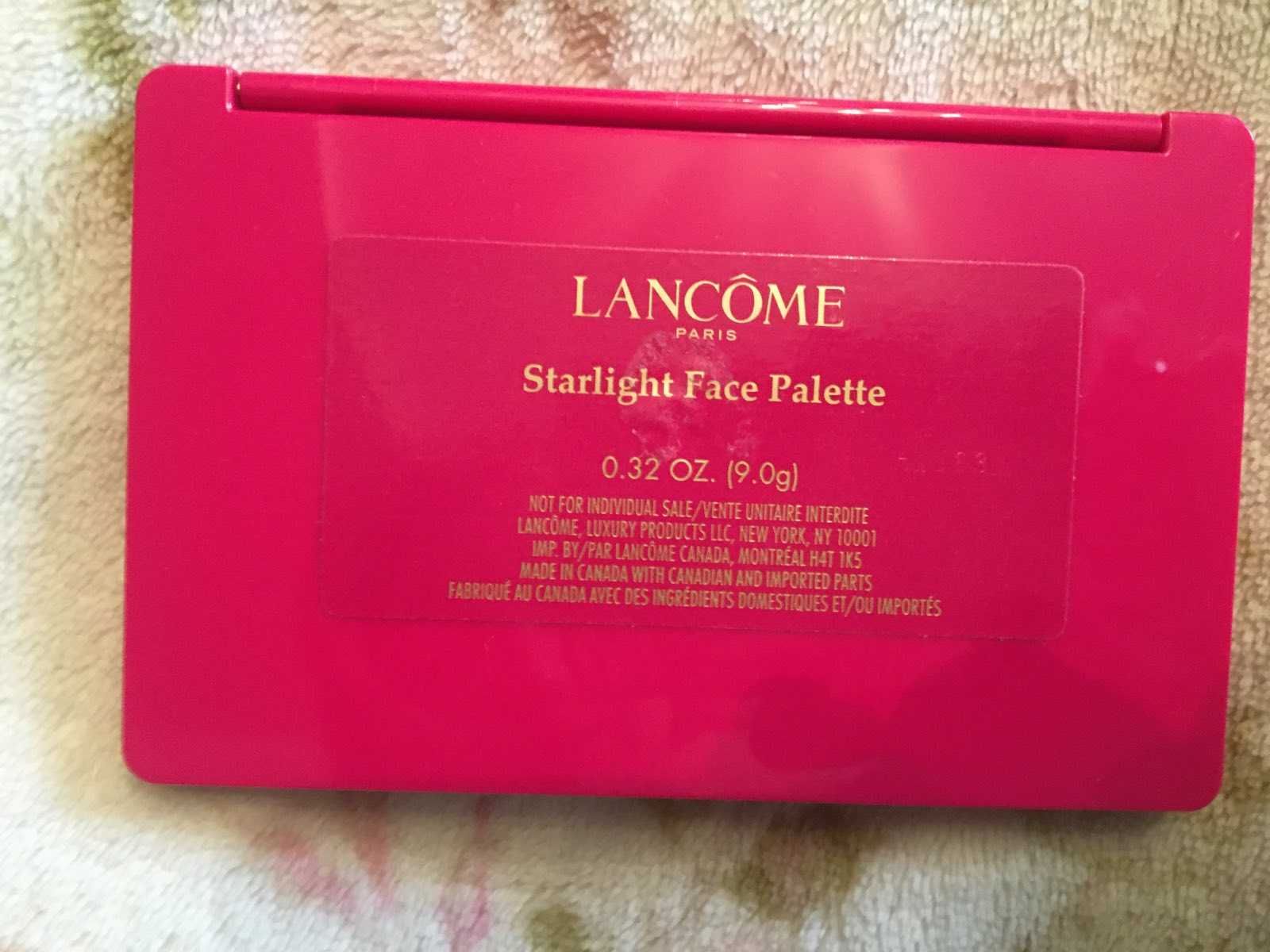 lancome starlight face palette