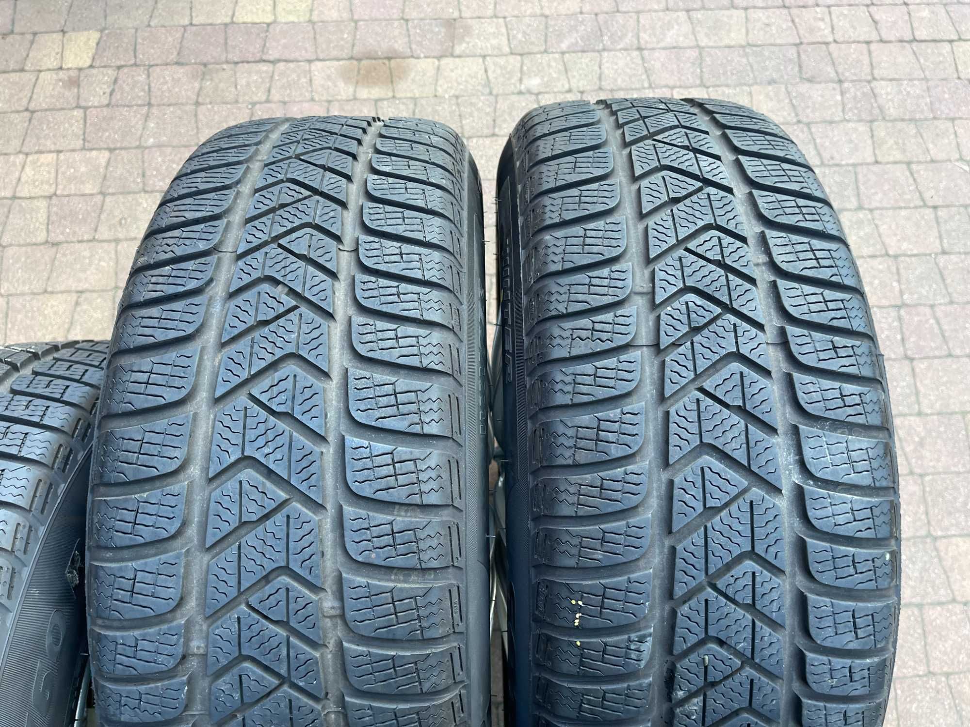 3626. Opony zimowe 225/60/17 Pirelli 2023r 6.3/8mm cena za 4szt