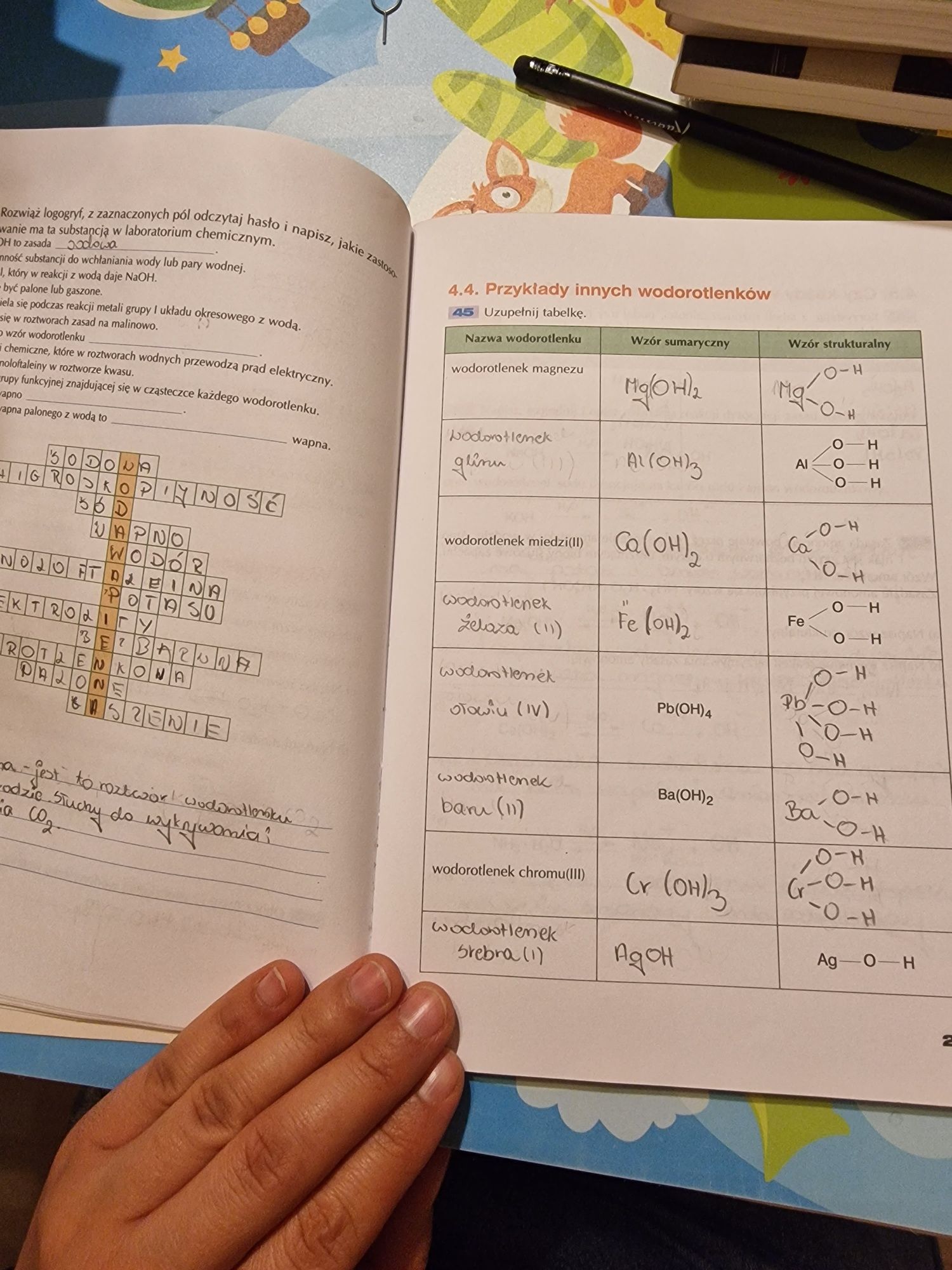 Chemie ćwiczenia, część 2