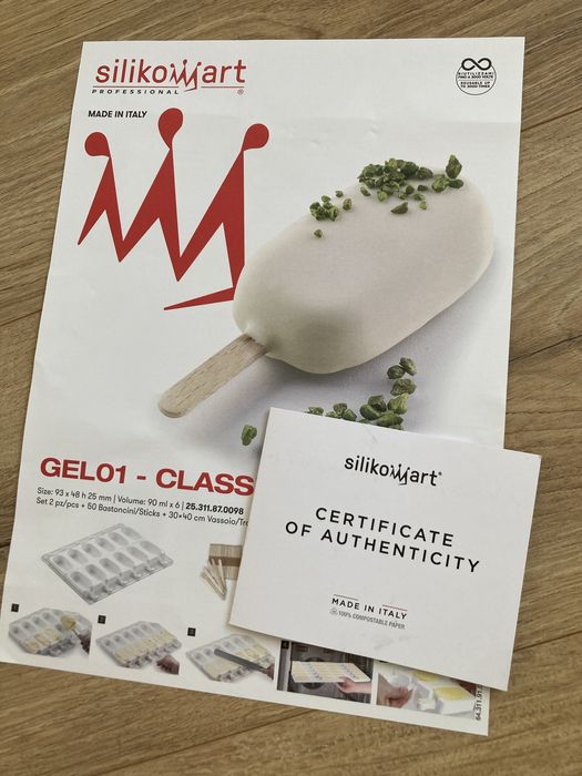 Forma cake sickles Silikomart Italy