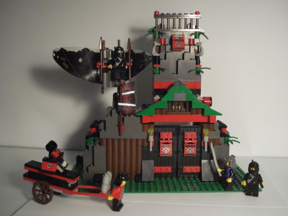 Zamek LEGO 6088 SYSTEM klocki INSTRUKCJA ninja rycerz castle 1998 W-wa