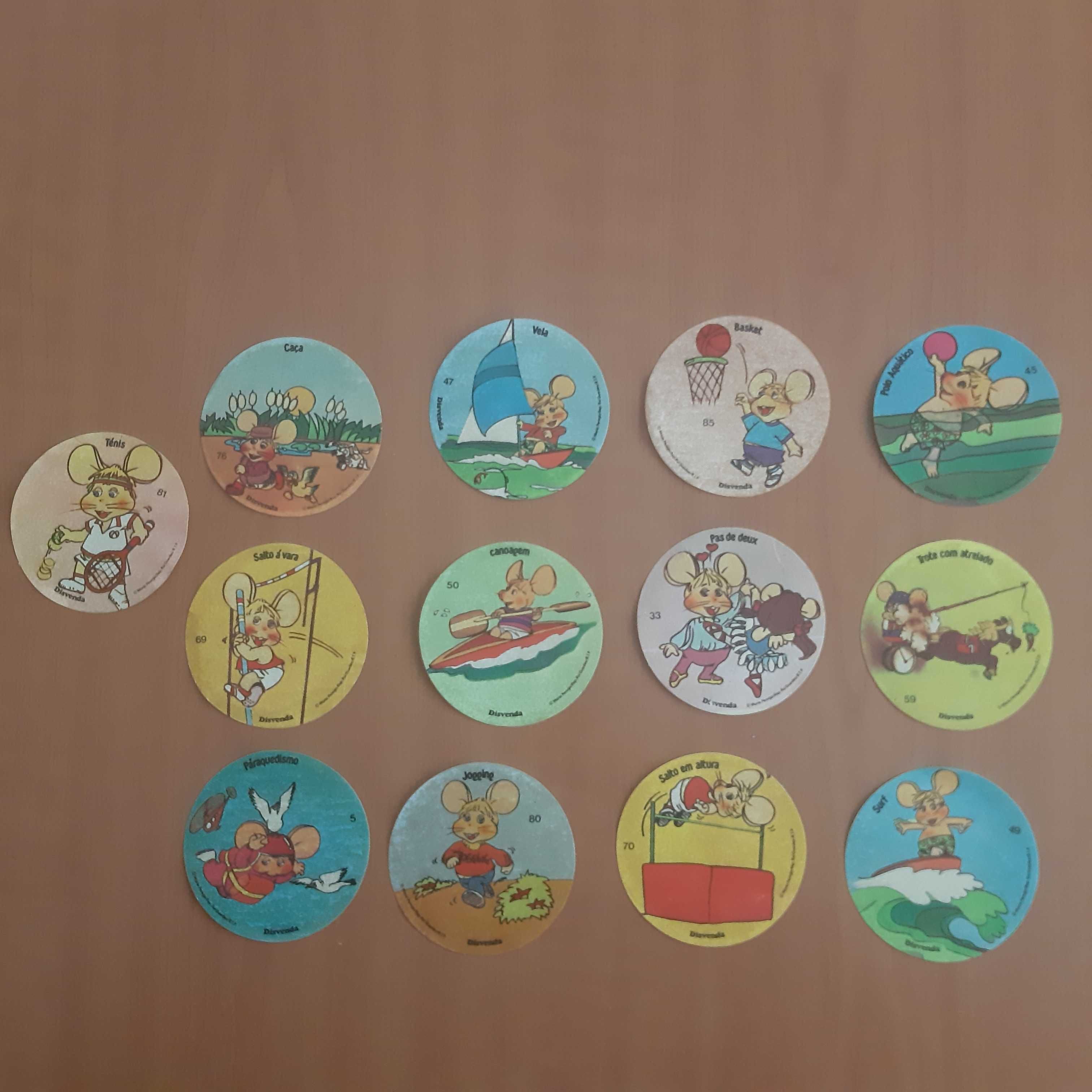 Lote Cromos Topo Gigio Antigos Vintage - Disvenda RTP