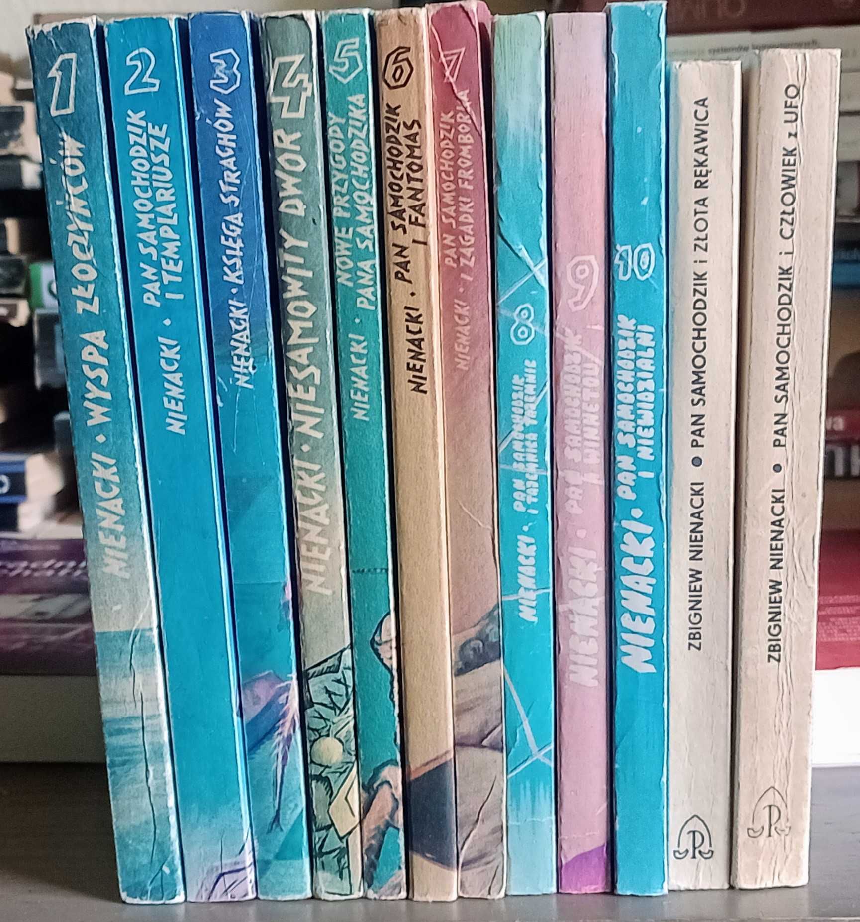 Zbigniew Nienacki Pan Samochodzik x 12 komplet