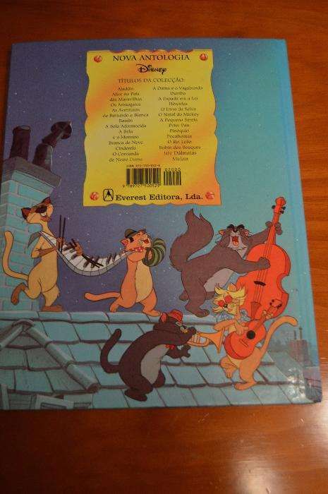 Livro da Disney - Os Aristogatos