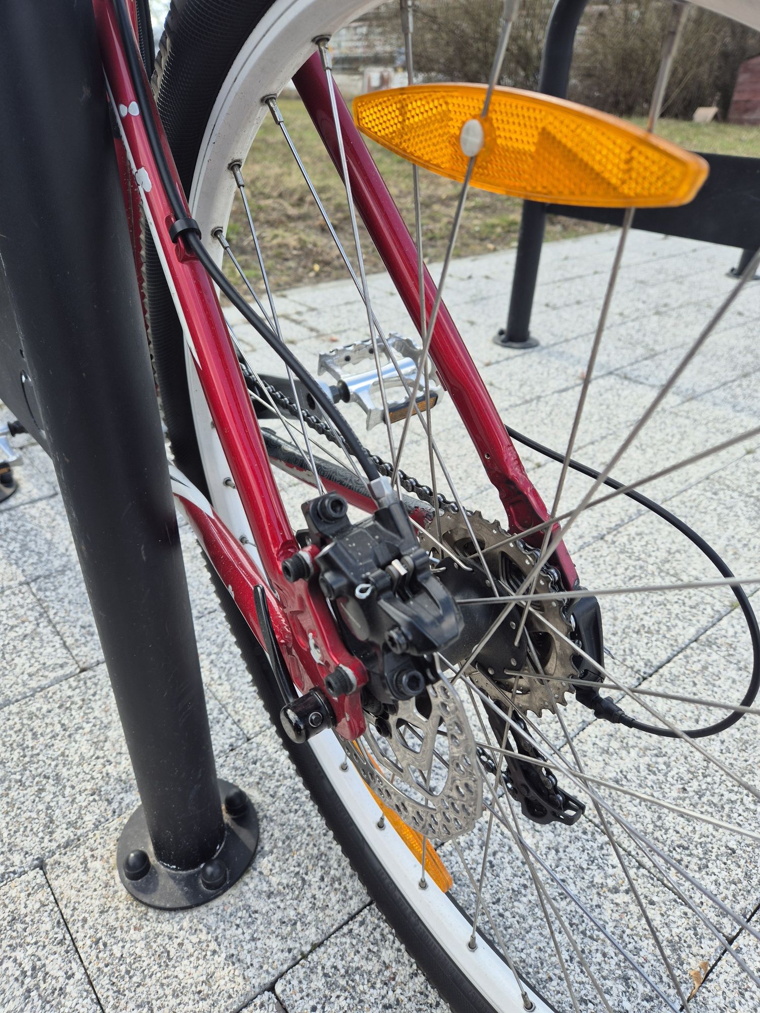 Rower kona crosowy nowe hamulce