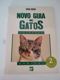 Vendo livro " Novo guia dos gatos" de katrin Behrend