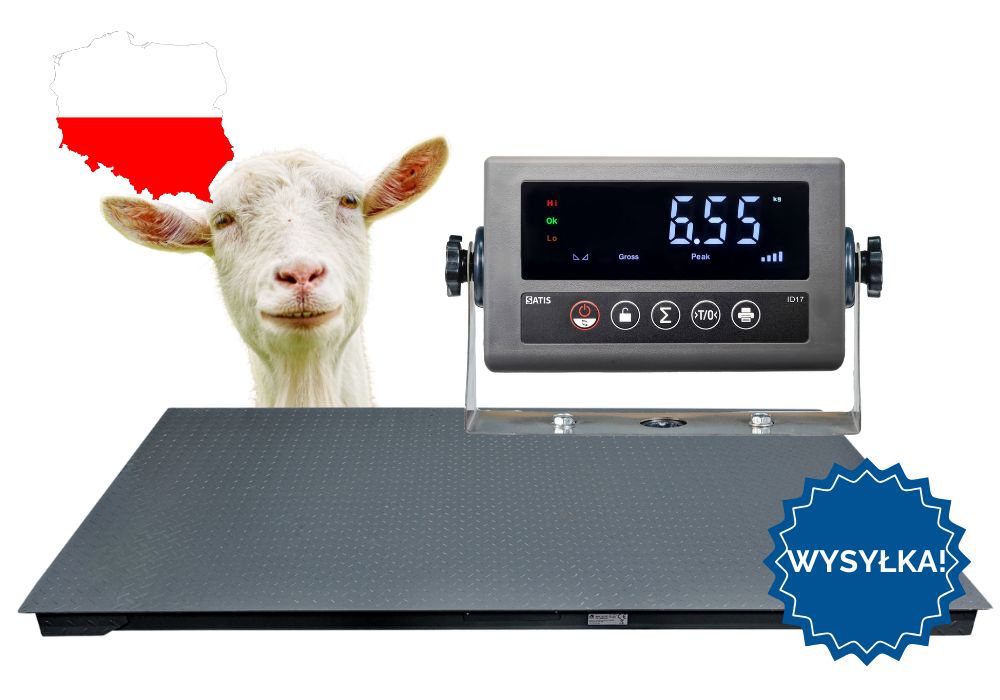 Waga inwentarzowa do Świń Krów Do Zwierząt 1,5x2 5T 5000kg DOSTAWA