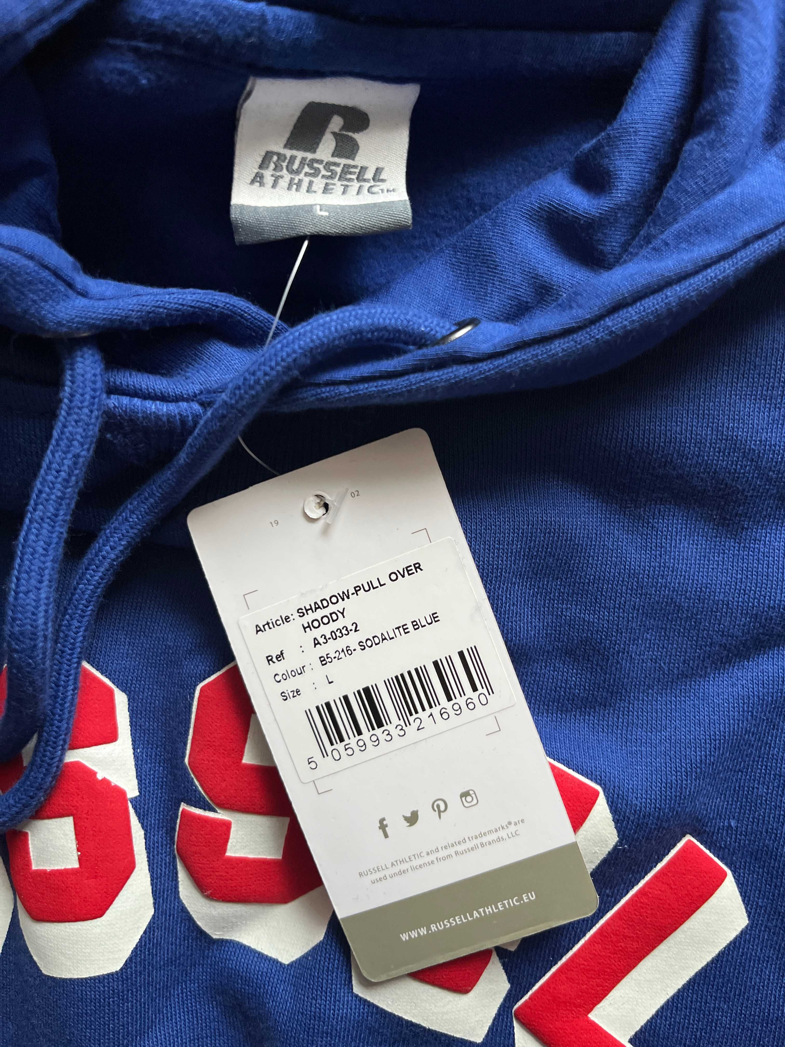 Bluza z kapturem Russell Athletic  SHADOW-PULL OVER HOODY