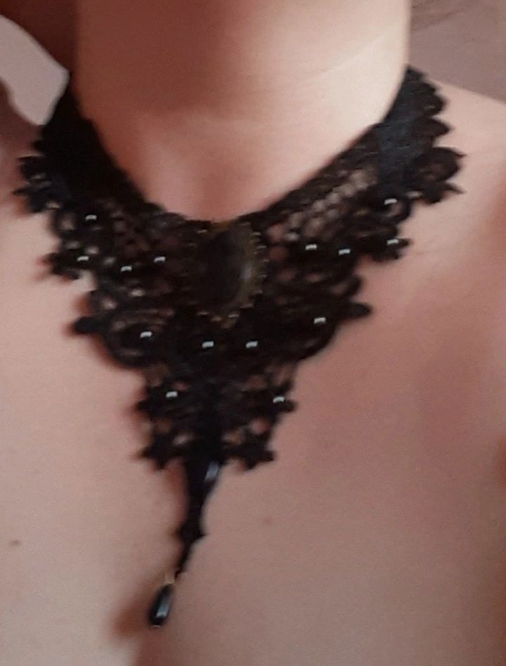 Vintage, gothic choker