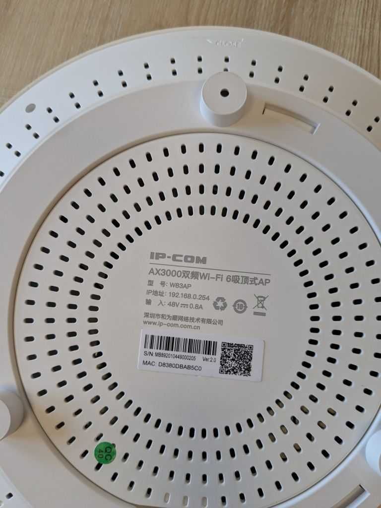 IP-COM Pro-6-LITE punkt dostępowy Wi-Fi 6 AX3000