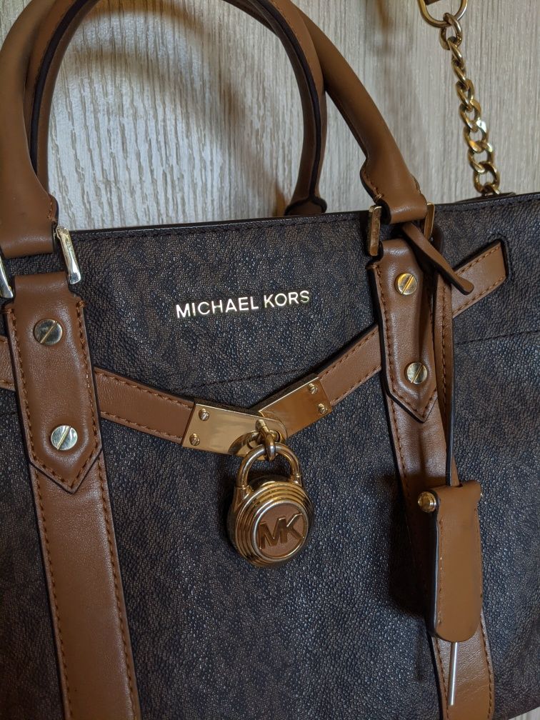 Сумка Michael Kors Noveau Hamilton Tote Bag з натуральної шкіри
