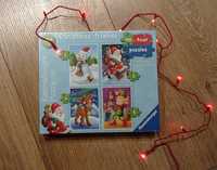 Ravensburger 4w1 Moje pierwsze puzzle świąteczne 18m+ Boże Narodzenie