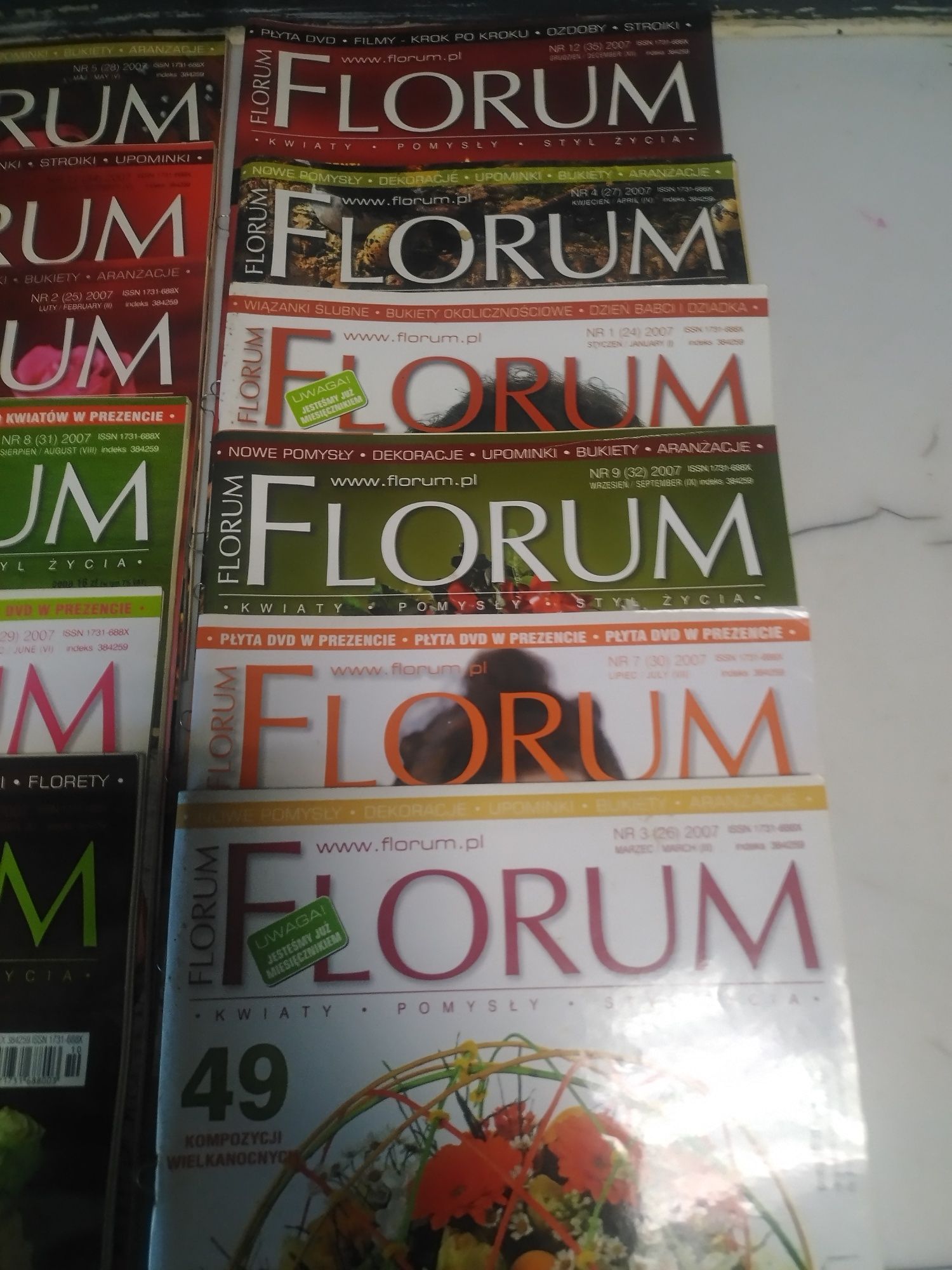 Magazyn florum 12 numerów, 2007