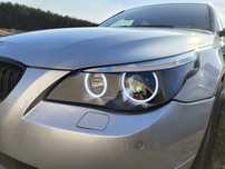 Lampy Bmw E60 E61 Xenon Bixenon d2s d1s nowe odblysniki Czarne środki