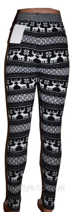 Лосіни жіночі на товстому флісі, термолосіни