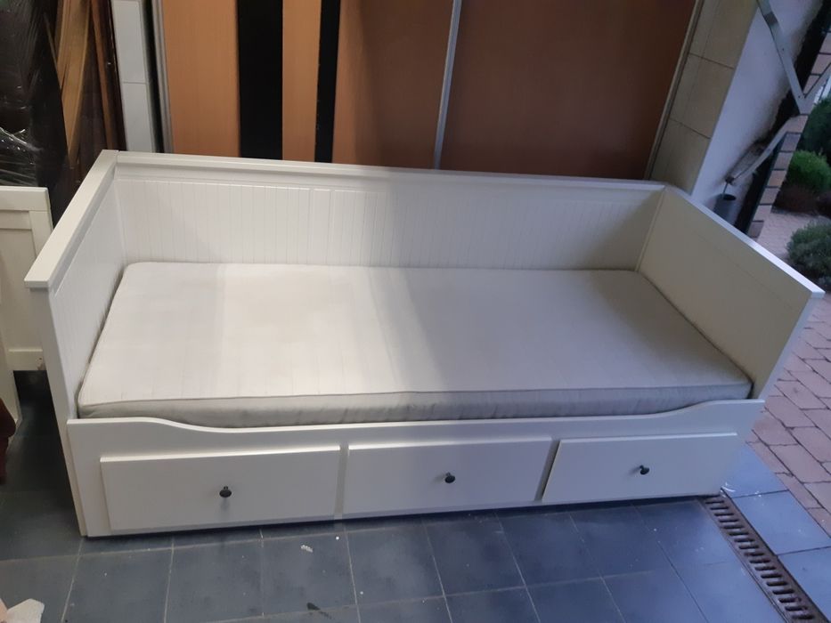 Leżanka Ikea hemnes  biała