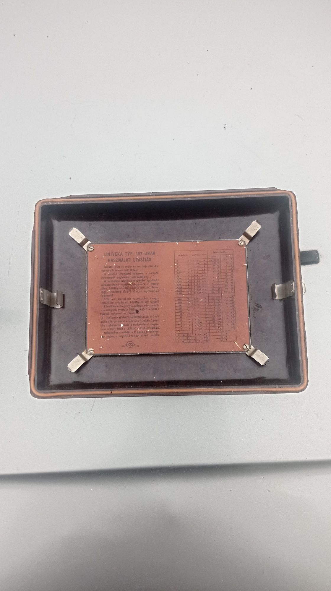 Univeka typ-147 1961 р. раритет авометр мультиметр прибор