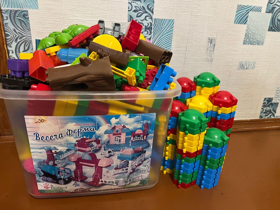 Конструктор великий набір