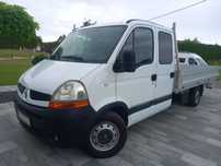 Renault Master 2.5 DCI 120km 7-osobowy Skrzynia 420x210 Brygadowy Doka Dubel Kabina  Brygadówka Movano Ducato