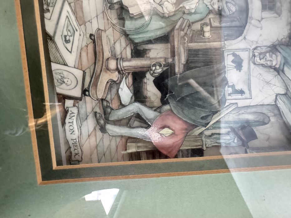 Obraz Anton Pieck 3D 1966r.