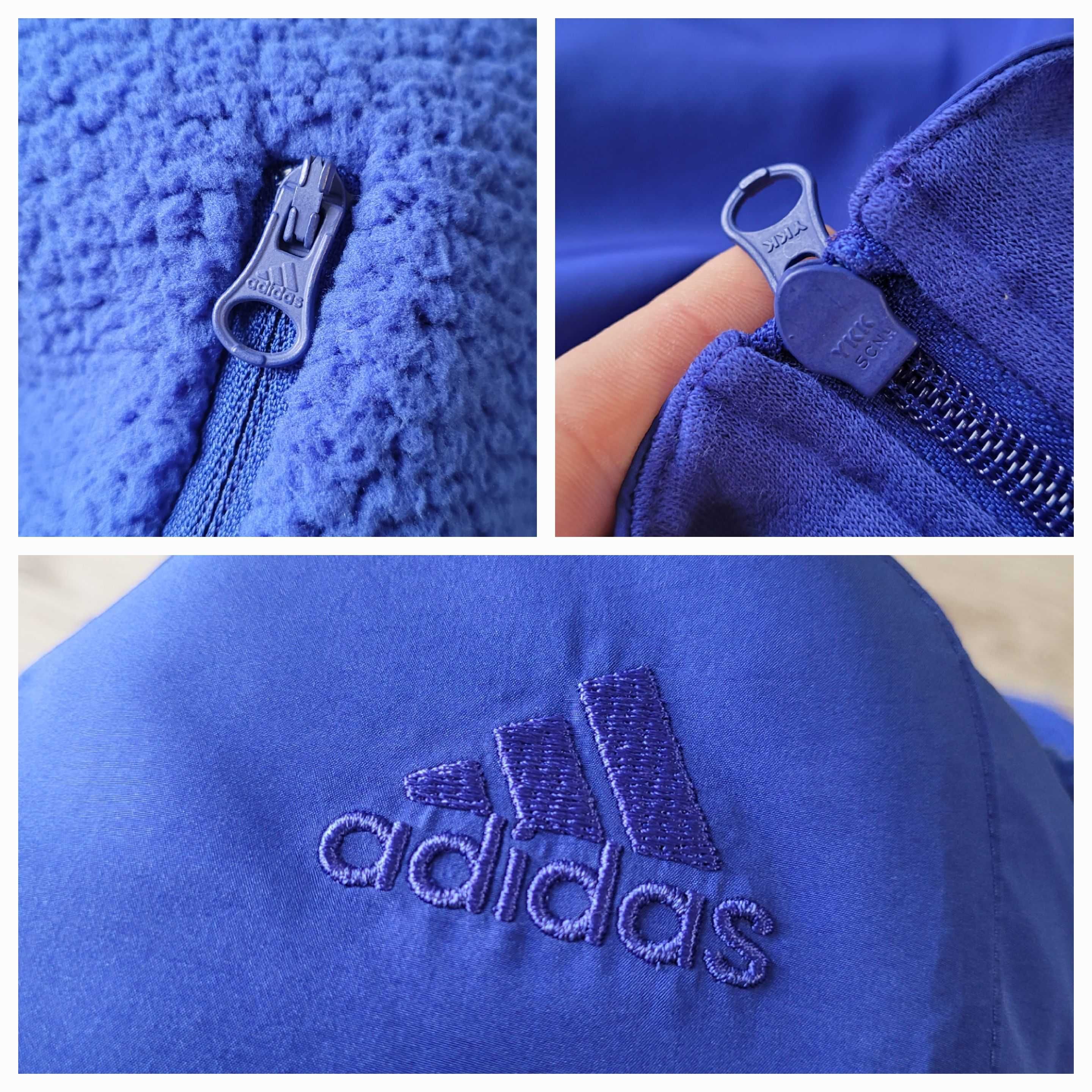 Нова Adidas M, L, XL, 2XL чоловіча флісова кофта фліска синя Fleece