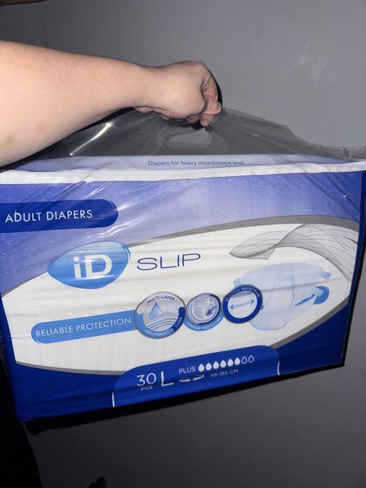 Підгузки для дорослих iD Slip L Plus  30 шт  Нові  Оригінал