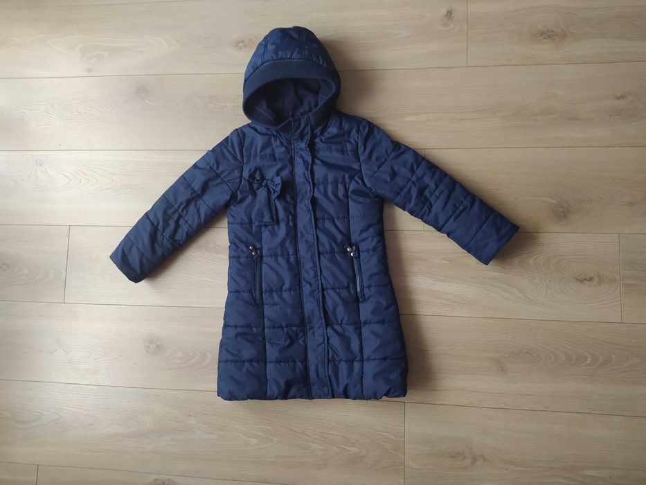 Płaszczyk kurtka dla dziewczynki 116. 5-10-15