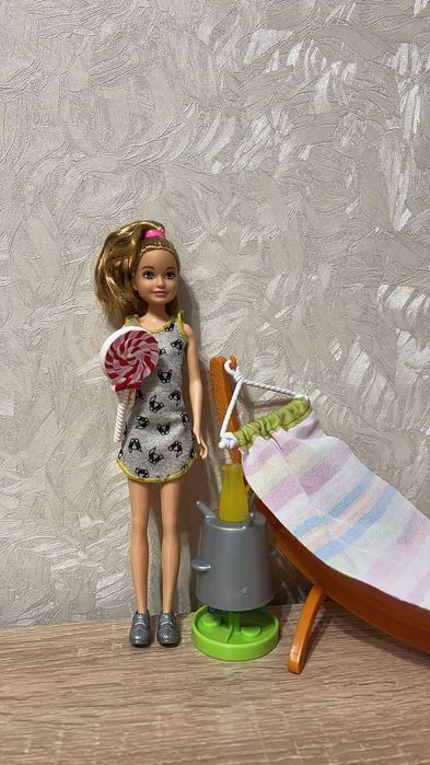 Барбі/Chelsea – лялька + гамак + аксесуари