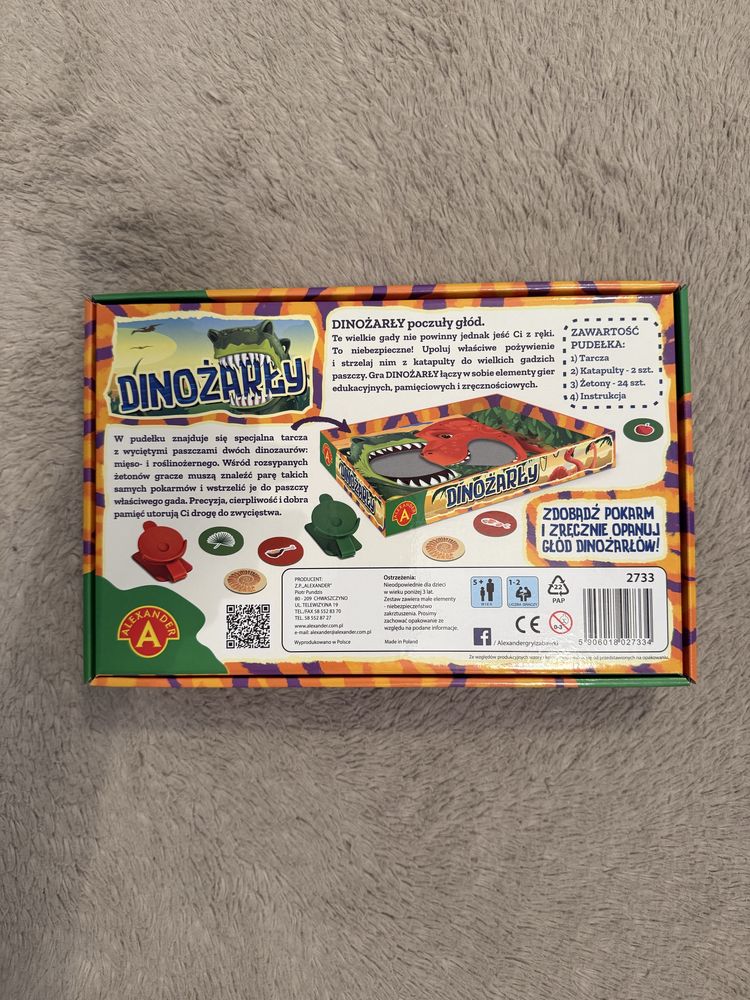 Nowa gra dinożarly dinozaury t rex dino 5 lat