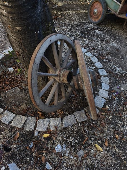 Rodas de carroça manual
