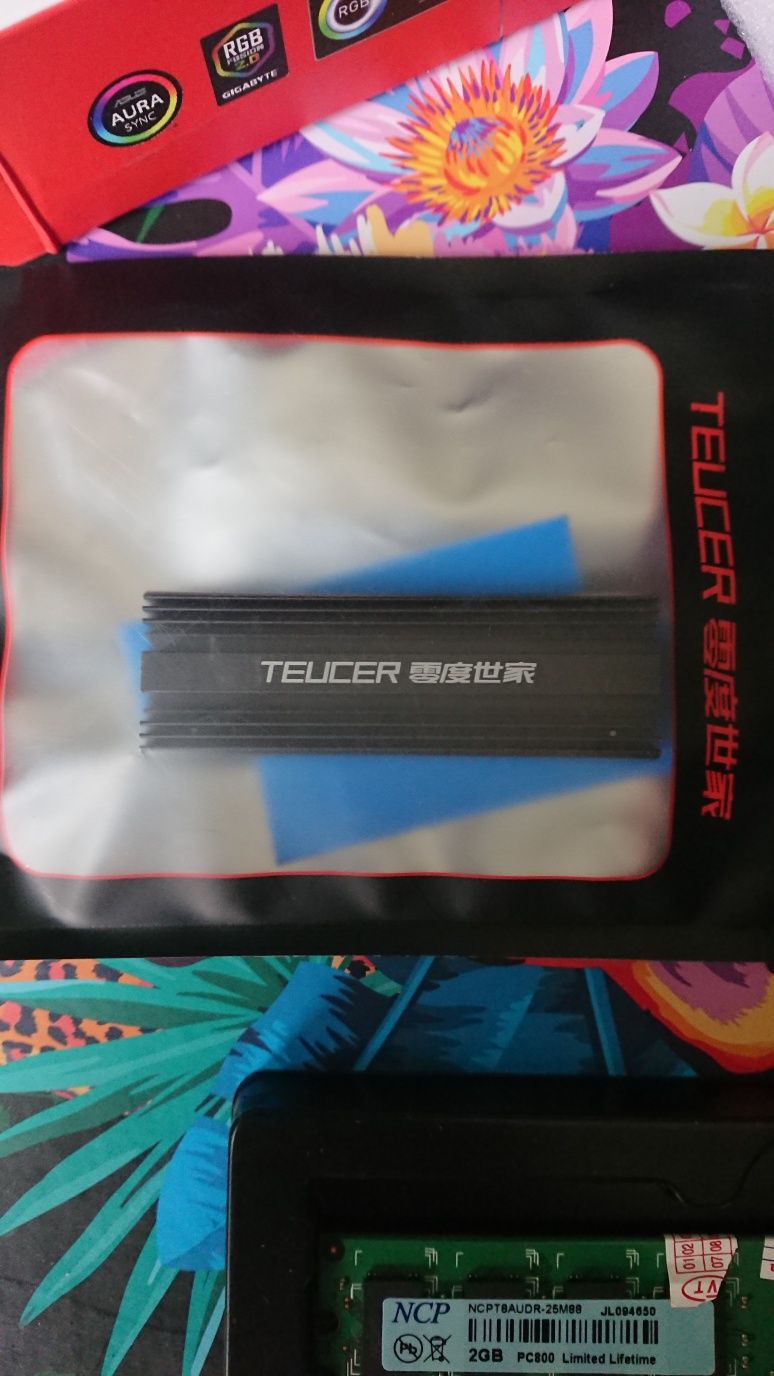Ssd 128 m2, Радиатор rgb, для ссд... М2