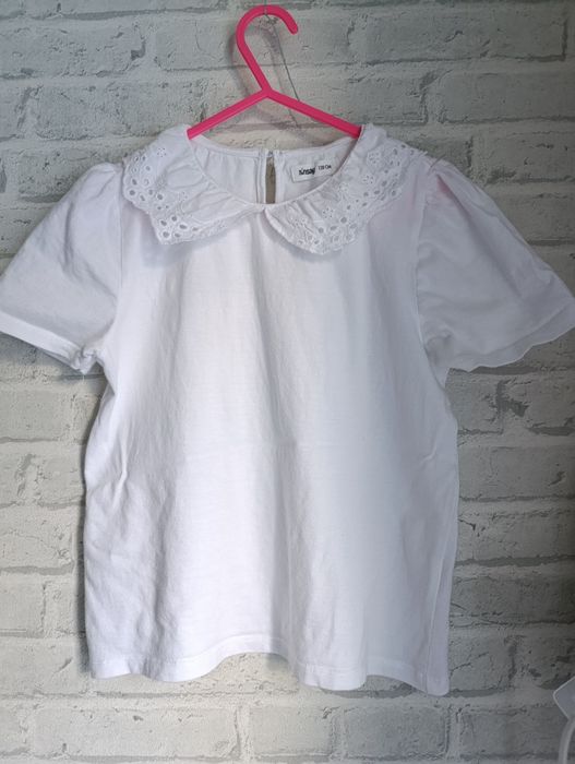 Блузка, спідниця шкільна для дівчинки, футболка шкільна