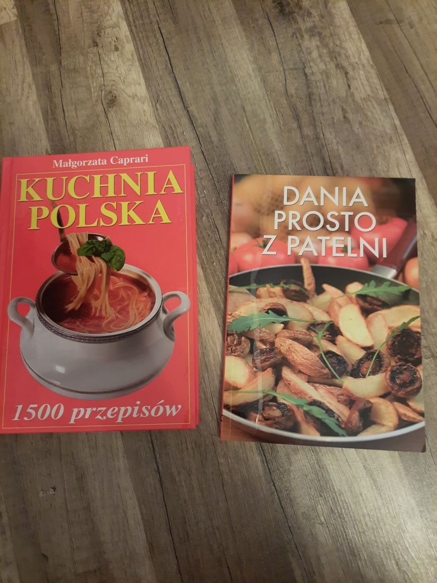 Książka "Kuchnia polska" Małgorzata caprari książka,gratis