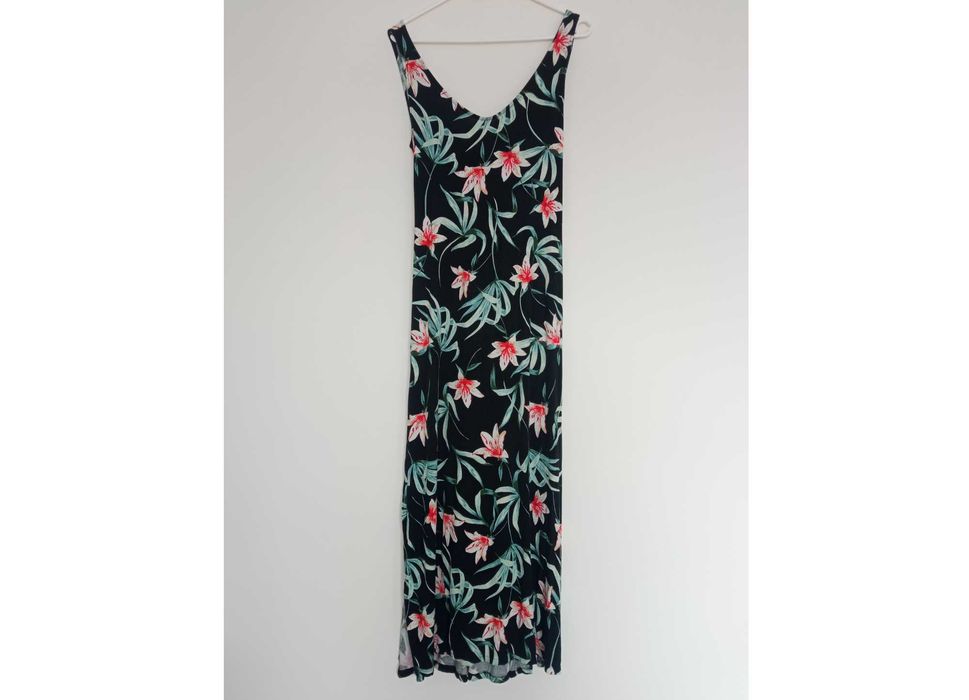 Sukienka w kwiatki kwiaty Mango Casual 36 S letnia na lato