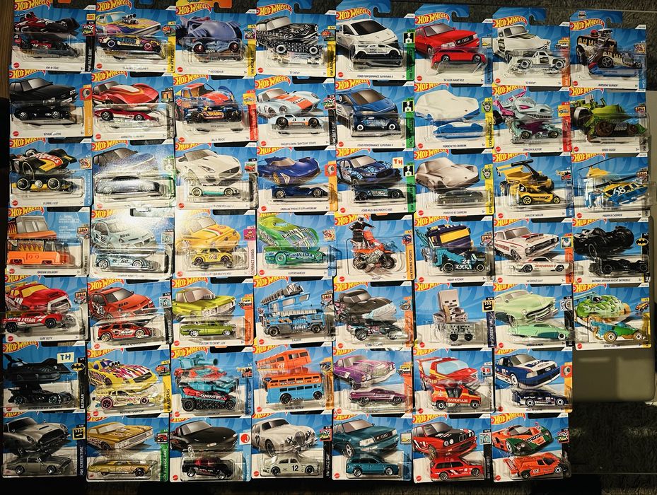 Hot wheels 2024 pełna kolekcja 262 sztuki Samochodziki Resoraki