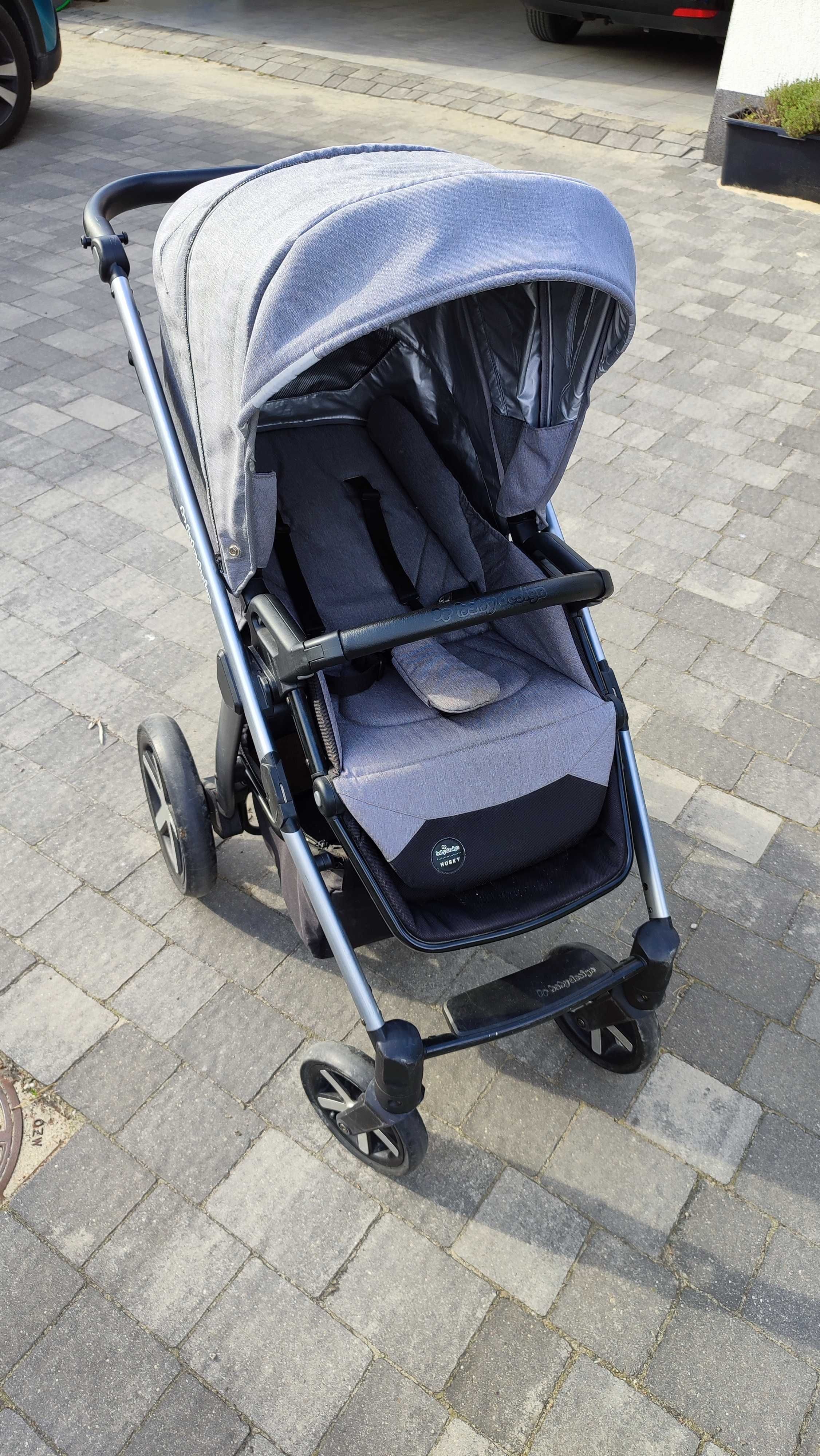 Wózek Baby Design Husky + dodatki