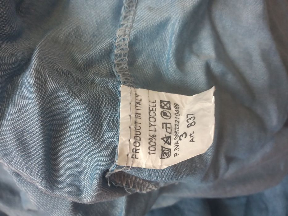 Jeansowa sukienka babydoll