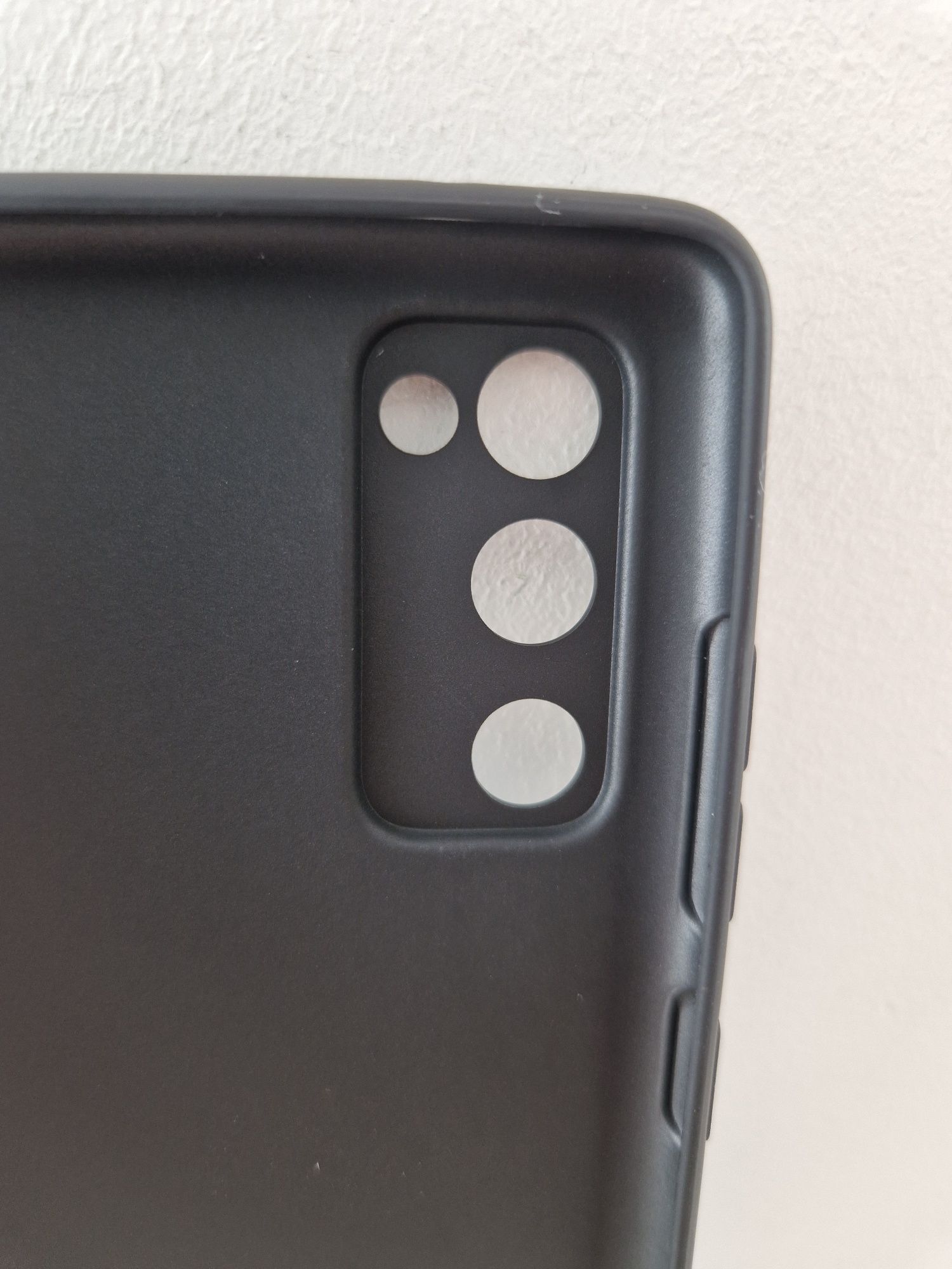 Back Case MATT do SAMSUNG GALAXY S20 FE/Lite Czarny