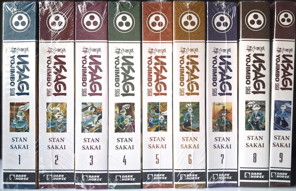 Usagi Yojimbo - Saga. Księga 1-9+ Początek 1-2  Nowy/Folia