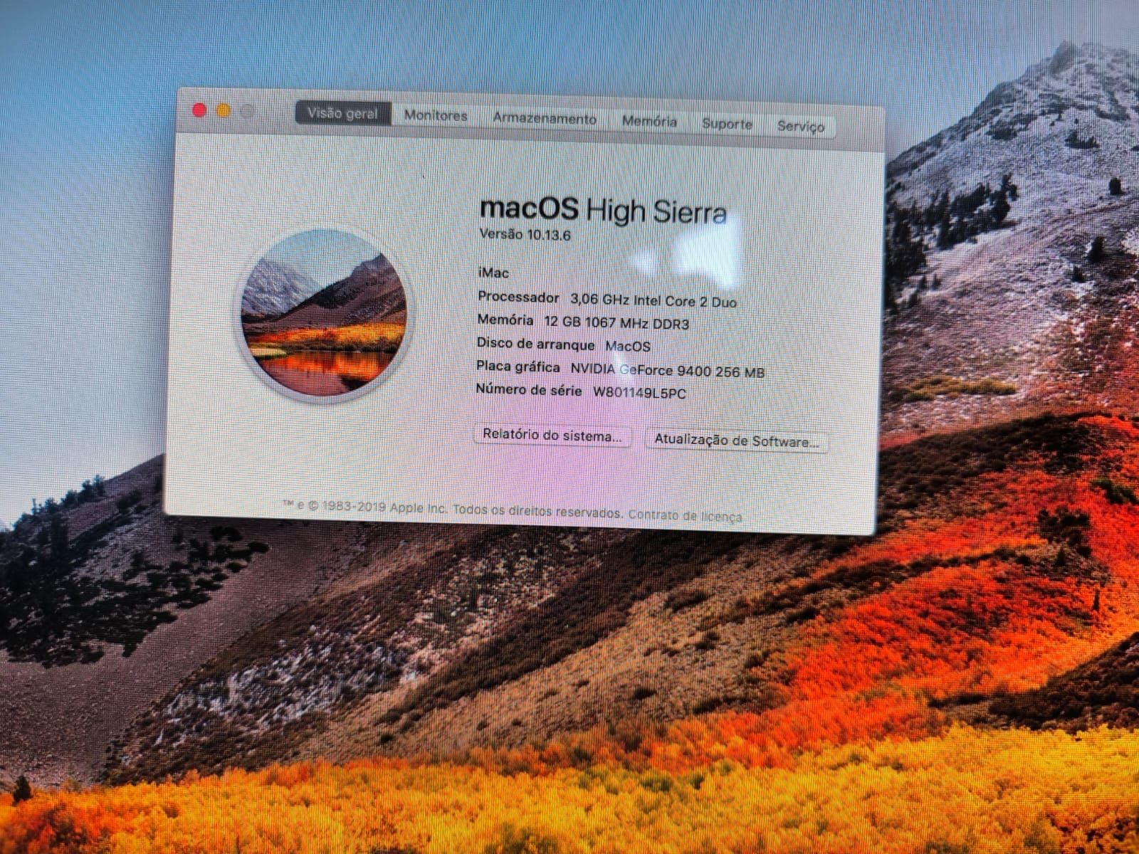 iMac 21.5"- 12GB RAM - macOS High Sierra