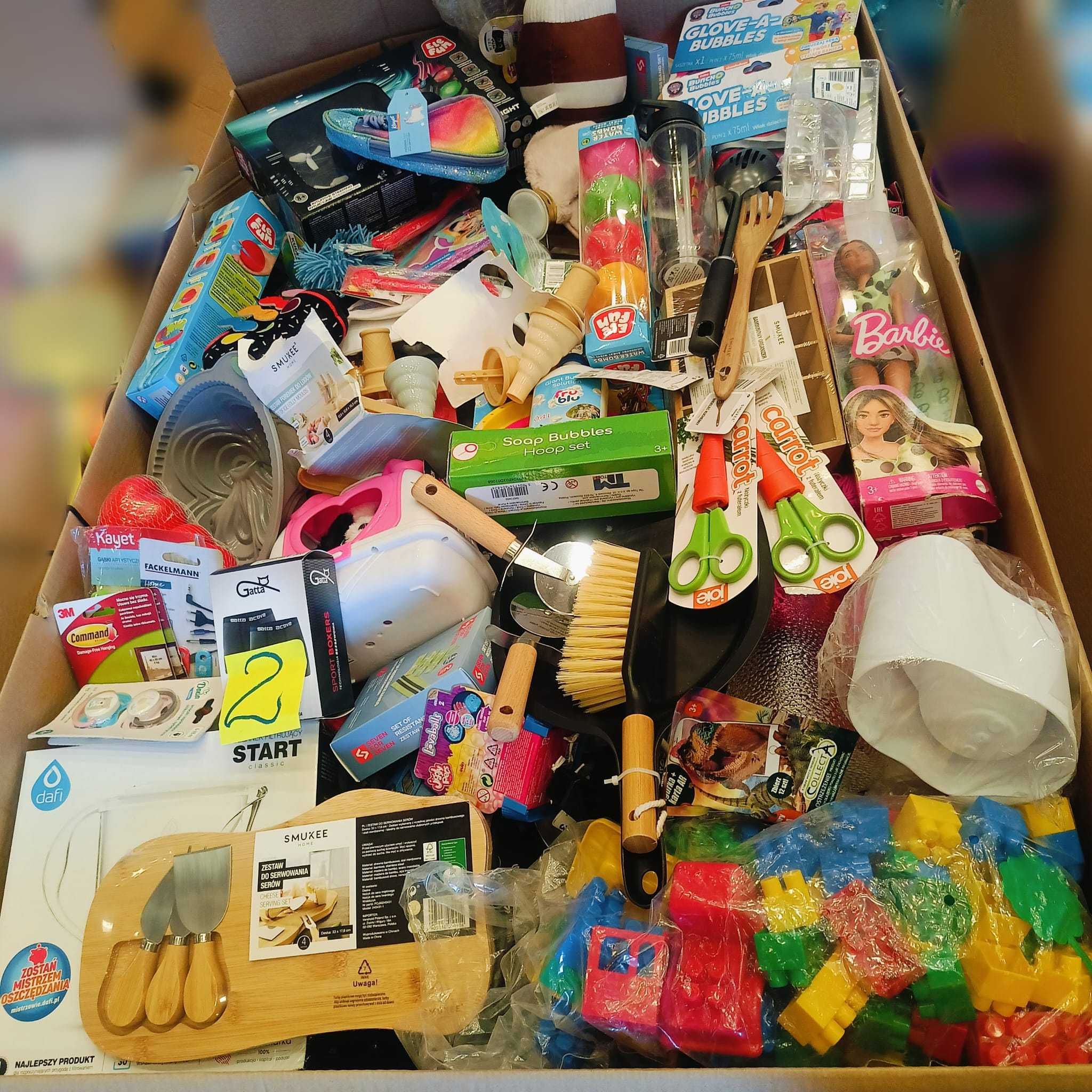 HIT! Duże paletoboxy/palety mix pełne towaru. Idealne do odsprzedaży!