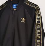 Adidas bluza sportowa męska logowana rozpinana S/M