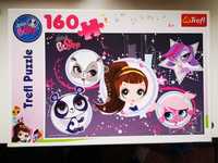 Puzzle 6+ Trefl 160 elementów LPS Littlest Pet Shop j. Nowe