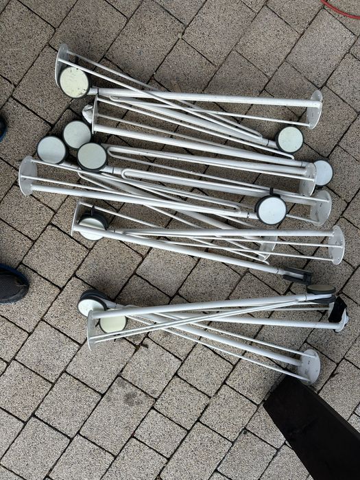 Ikea krille noga biurka stołu z kółkiem