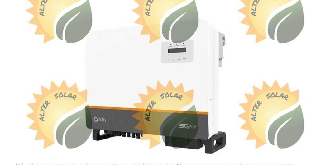 ‼️‼️‼️1500$ Мережевий інвертор Solis S5-GC30K + WiFi ‼️ЗЕЛЕНИЙ ТАРИФ‼️
